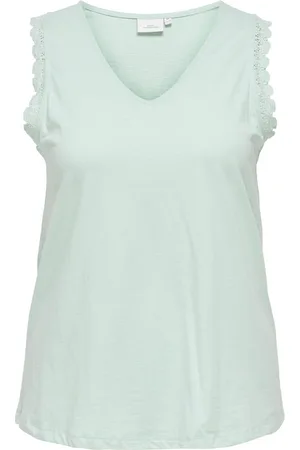 ONLY Shirttop CARLILA S/L V-NECK TOP JRS BS