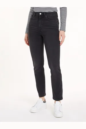 Tommy Hilfiger Slim fit jeans SLIM CIGARETTE HW A DARK BLUE