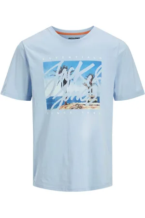JACK & JONES Shirt met print JJCOLTON PHOTOPRINT TEE SS CREW NECK