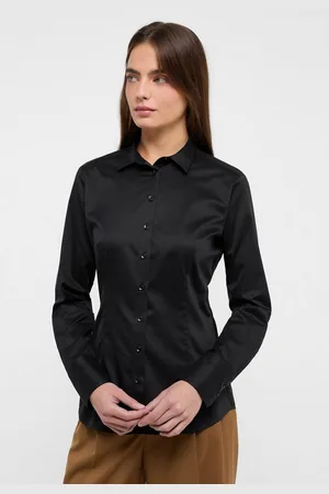 ETERNA Overhemdblouse FITTED EASY IRON (gemakkelijk te strijken)