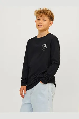 JACK & JONES Shirt met lange mouwen JJESWIFT TEE LS NOOS JNR