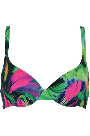 NATURANA Beugelbikinitop Bora Bora Beach met gebloemd all-over design (1 stuk)
