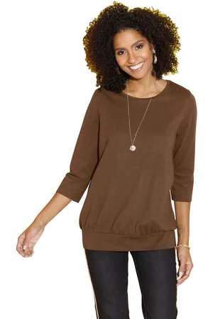Classic Basics Shirt met 3/4-mouwen Shirt (1-delig)