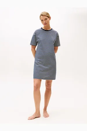 Tommy Hilfiger Nachthemd STRIPE SS T-SHIRT DRESS