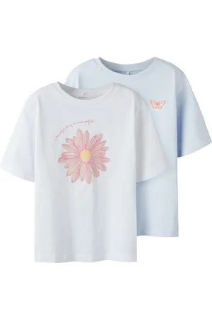 NAME IT T-shirt NKFHELKA 2P SS NREG TOP PB (set, 2-delig)