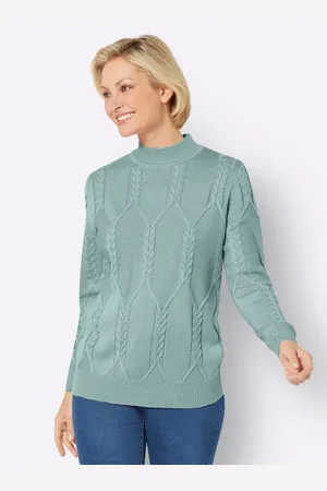 Classic Basics Gebreide Trui met opstaande kraag