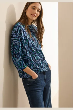 CECIL Shirt met 3/4 mouwen met print all-over