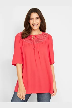 Classic Inspirationen Blouse met korte mouwen