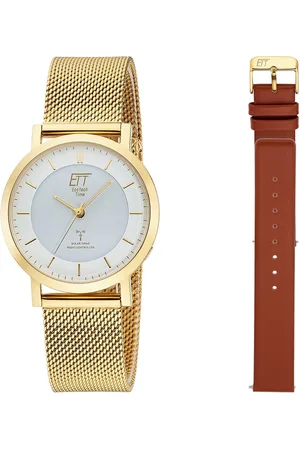 Ett Radiografisch horloge Atacama Polshorloge, dameshorloge, solar, ideaal ook als cadeau (set, 2-delig, Met wisselband)