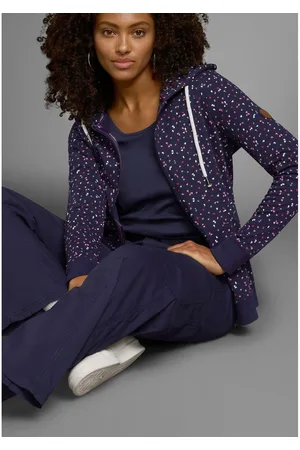KangaROOS Capuchonsweatvest met sportieve minimal-print