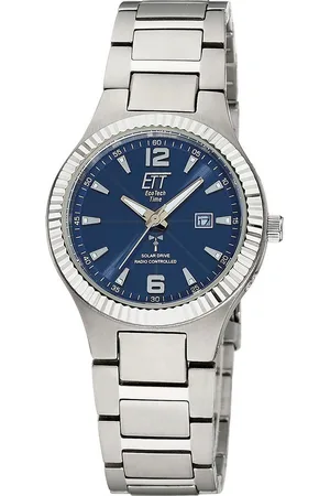 Ett Radiografisch horloge Everest Lady Horloge, solar, dameshorloge, analoog, automatische kalender, dag