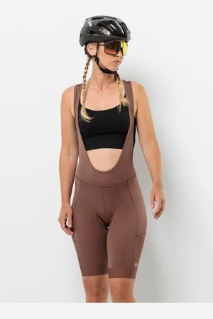 Jack Wolfskin Fietsbroek MOROBBIA BIB SHORTS W