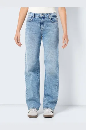 Noisy May Straight jeans NMYOLANDA NW WIDE JEANS AZ236LB NOOS