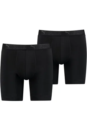 PUMA Boxershort MEN SPORT MICROFIBER LONG BOXERS 2P (2 stuks, Set van 2)