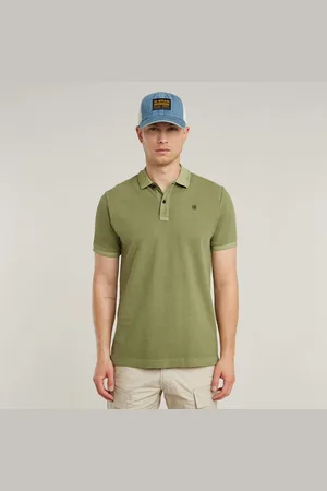 G-Star Poloshirt Dunda slim fit Logo-embossing op de borst