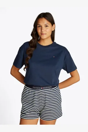 Tommy Hilfiger Pyjama SS PRT PJ SHORT SET (set, 2-delig, 2-delig)