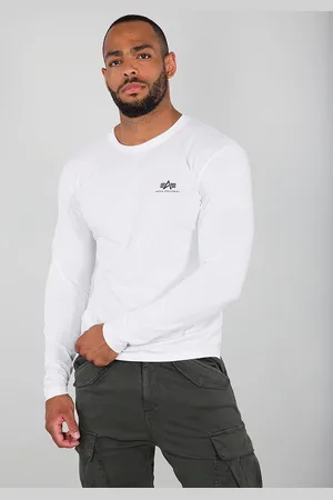Alpha Industries Shirt met lange mouwen Basic LS Small Logo