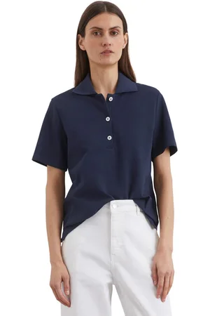 Marc O’ Polo Poloshirt met casual honingraatstructuur