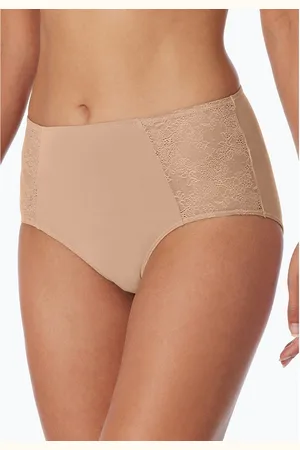 Schiesser Midislip "Air" met transparante kanten inzetten