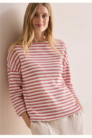 CECIL Shirt met 3/4 mouwen met gestreept patroon