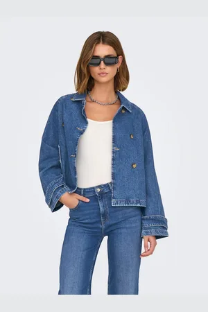 ONLY Jeansjack ONLAPRIL SHORT DNM TRENCH AKM