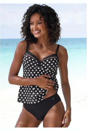 Lascana Beugeltankini met schattige stippen