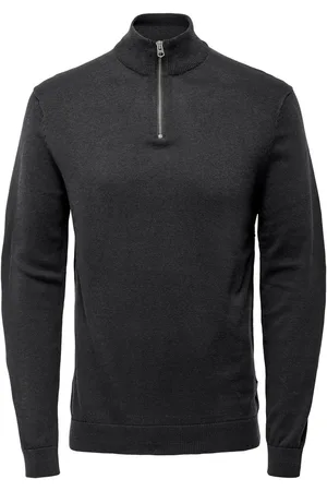 Only & Sons Gebreide trui ONSALEX REG 12 HALF ZIP KNIT
