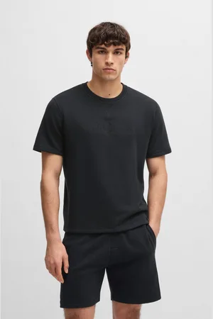 HUGO BOSS T-shirt David met groot logoborduursel
