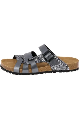 LICO Slippers Bioline Gleam - antraciet