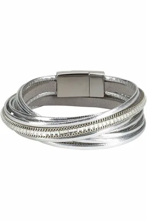 Firetti Wikkelarmband In metallic-look