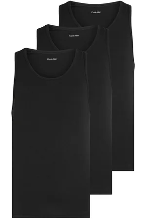 Calvin Klein T-shirt TANK 3PK met logo aan de zoom (3-delig, Set van 3)