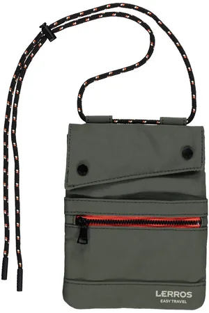 Lerros Schoudertas nylon pouch, borstportemonnee om te hangen