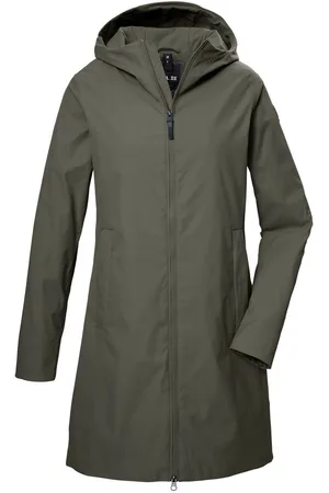 G.I.G.A. DX by killtec Parka GS 57 WMN PRK Weerbestendige damesparka, urban, ademend, duurzaam, PFAS-vrij