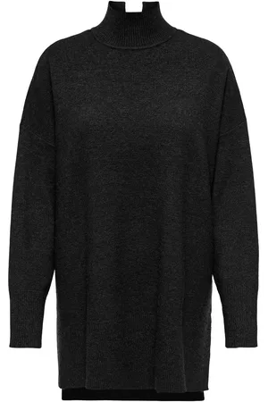ONLY Trui met staande kraag ONLIBI LS LOOSE SPLIT NECK CC KNT
