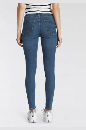 Pepe Jeans Skinny jeans REGENT in skinny pasvorm met hoge band van comfortabel stretch-denim