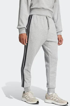 adidas Sportbroek M 3S FT TC PT Joggingbroek van zacht French Terry materiaal (1-delig)