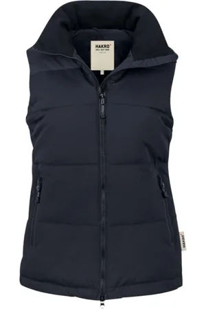 Rapbin Teddy fleece gilet voor vrouwen, effen kleur body warmer, lichtgewicht gilets met behaaglijke mouwloze staande kraag, rits en zakken, Bruin, XXL