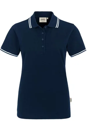 HAKRO 205 Dames Poloshirt / , Tweekleurig