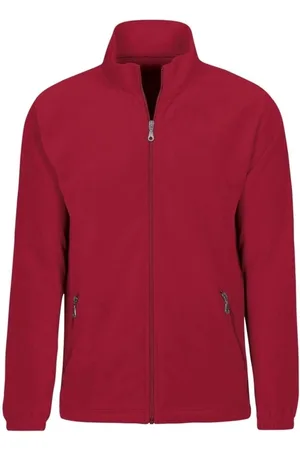 Trigema Fleece jas , Effen