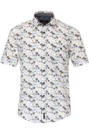 Casa Moda Casual Overhemd Korte mouw