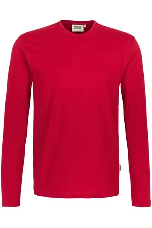 HAKRO 278 Longsleeve , Effen