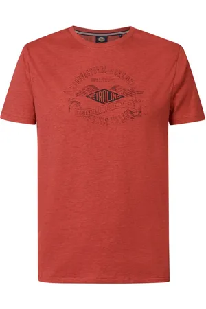 Petrol Industries T-Shirt ronde hals , Bedrukt