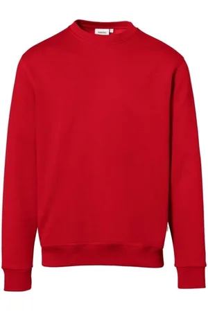 HAKRO Organic Sweatshirt ronde hals , Effen