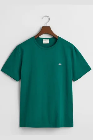 GANT Shield T-Shirt ronde hals , Effen