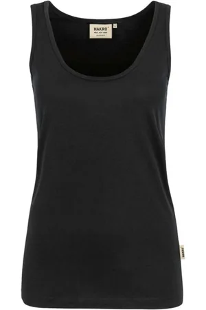HAKRO Dames tanktop , Effen