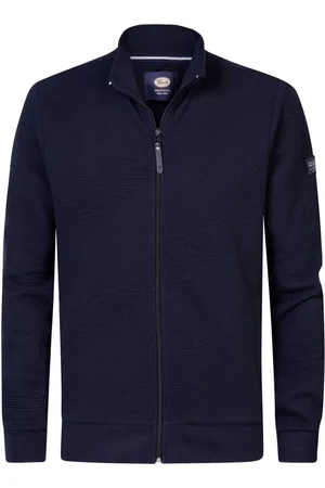 Petrol Industries Sweatshirt ritssluiting, Effen