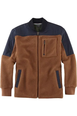 Olymp Casual Fleece jas , Effen