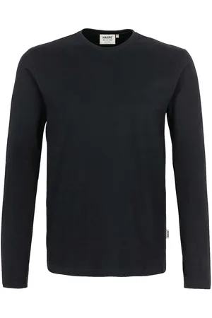 HAKRO 278 Longsleeve , Effen