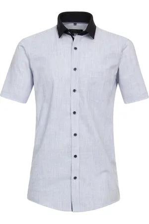 Casa Moda Casual Overhemd Korte mouw