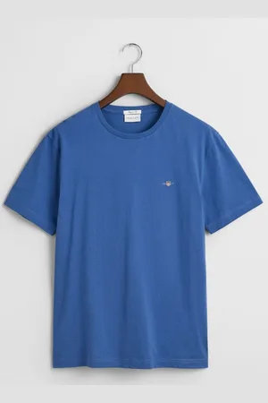 GANT Shield T-Shirt ronde hals , Effen
